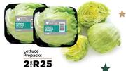 Lettuce Prepacks-For 2