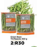 Green Bean Thriftpacks-For 2 x 350g