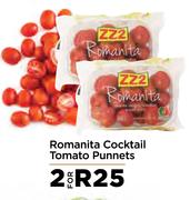Romanita Cocktail Tomato Punnets-For 2