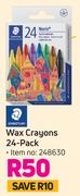 Staedtler Wax Crayons 24-Pack