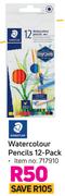Staedtler Watercolour Pencils 12-Pack