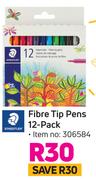 Staedtler Fibre Tip Pens 12-Pack