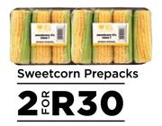 Sweetcorn Punnets-For 2