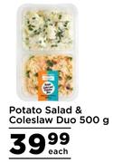 Potato Salad & Coleslaw Duo 500g- Each