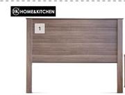 Home & Kitchen Walnut Bedroom Collection (Headboard)-1.36m(h) x 1.8m(w) x 40mm(d)