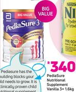 Pedia Sure Nutritional Supplement Vanilla 3+-1.6Kg