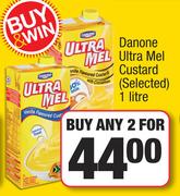 Danone Ultra Mel Custard (Selected)-For Any 2 x 1Ltr