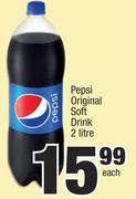 Pepsi Original Soft Drink-2Ltr Each