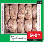 New Era Frozen Chicken Breast Fillets-10kg Each