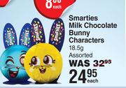 Nestle Smarties Milk Chocolate Bunny Characters Assorted-18.5g Each