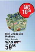 Magnat Milk Chocolate Praline Assorted-80g
