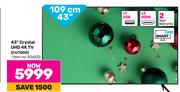 Samsung 43"(109cm) Crystal UHD 4K TV CU7000