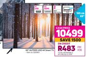 Samsung 65"(165cm)AU7000 UHD 4K Smart TV