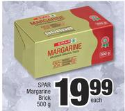 Spar Margarine Brick-500g Each