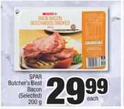 Spar Butcher's Best Bacon (Selected)-200g Each