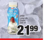 Spar Long Life Cream-300ml Each