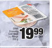 Spar Economy Cold Meat Range-200g Per Pack