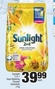 Sunlight 2 In 1 Hand Washing Powder (Selected)-2Kg Each