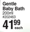 Himalaya Gentle Baby Bath-200ml