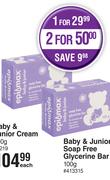 Epimax Baby & Junior Soap Free Glycerine Bar-For 2 x 100g