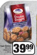 Cape Cookies Biscuits (Assorted)-500g Each