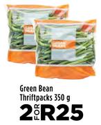 Green Bean Thriftpacks-For 2 x 350g