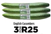 English Cucumbers-For 3