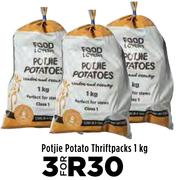 Potjie Potato Thriftpacks-For 3 x 1kg