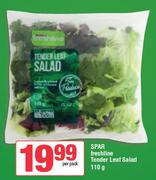 Spar Freshline Tender Leaf Salad-110gm Per Pack