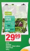 Spar Freshline Season's Value Lettuce Pillow Pack-220gm Per Pack