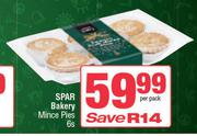 Spar Bakery Mince Pies-6 Per Pack