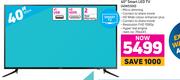 Samsung 40" Smart LED TV 40N5300