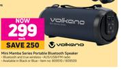 Volkano Mini Mamba Series Portable Bluetooth Speaker-Each