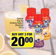 Danone Yogi Sip Drinking Yoghurt(Selected)-3 x 250g