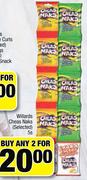 Willards Cheese Naks (Selected)-2 x 5s