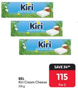 Bel Kiri Cream Cheese-For 2 x 216g