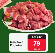 Bulk Beef Potjiekos-Per Kg
