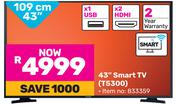 Samsung 109cm (43") Smart TV T5300