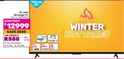 TCL 190cm (75") UHD 4K Google TV