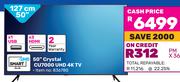 Samsung 127cm (50") Crystal CU7000 UHD 4K TV