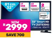 Samsung 81cm (32") Smart HD TV 32T5300