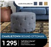 Charlietown Round Ottoman