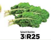 Spinach Bunches-For 3