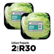 Lettuce Prepacks-For 2