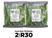 Green Bean Thriftpacks-For 2