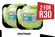 Lettuce Prepacks-For 2