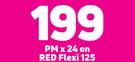 2 x Samsung Galaxy A03 4G Smartphone-On Red Flexi 125 + On Promo 65