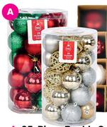 25 Piece Bauble Set-Each
