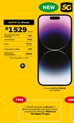 Apple iPhone 14 Pro (256GB) 5G Enabled-On MyMTN Sky Bronze