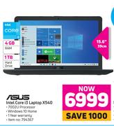 Asus Intel Core i3 Laptop X540
